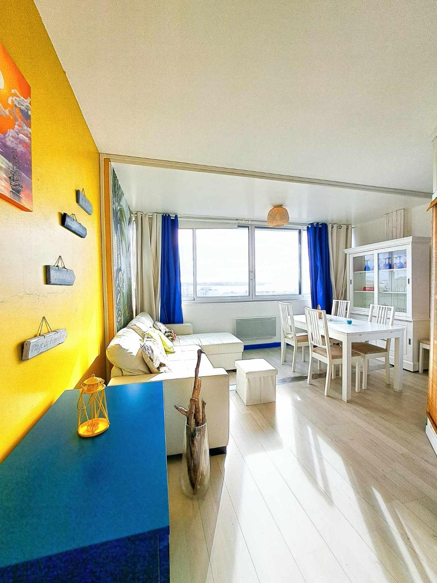 L'Escale - Vue Mer, Plage, Centre Ville, Ideal Pour Couple 로양 외부 사진